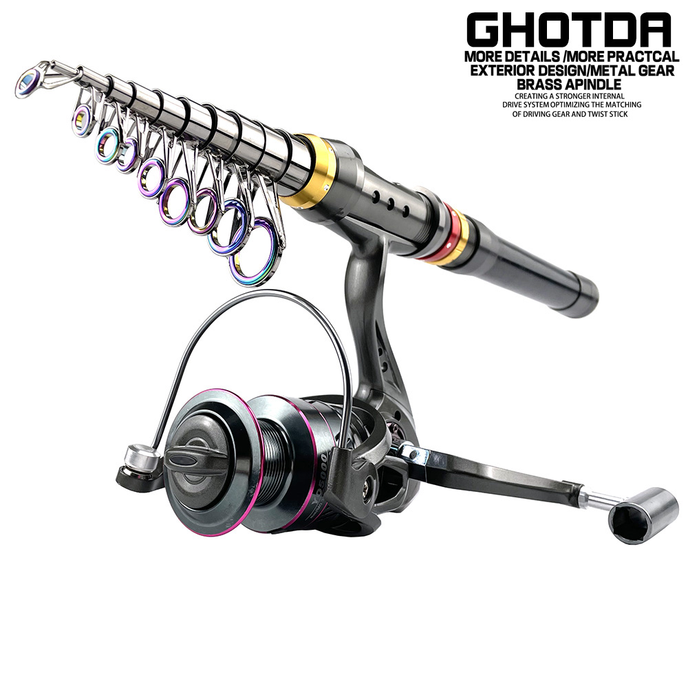 Fishing Rod Surf - 1,8-3,6 m Carbon Fiber Spinning Angelrute