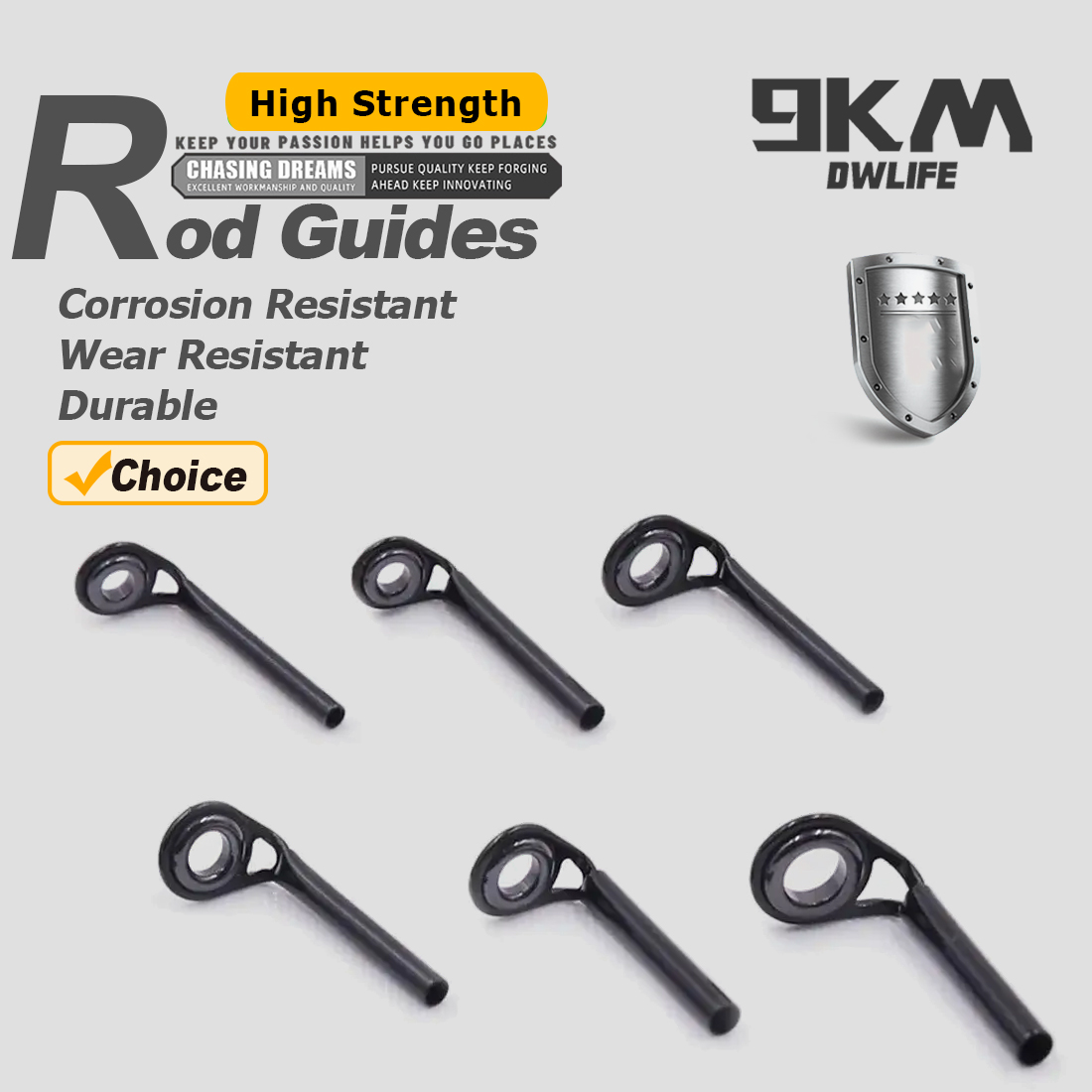 Angelrutenführungen 5 ~ 10 Stü – Fishing Rod Guide Replacement Bewertung und Preis