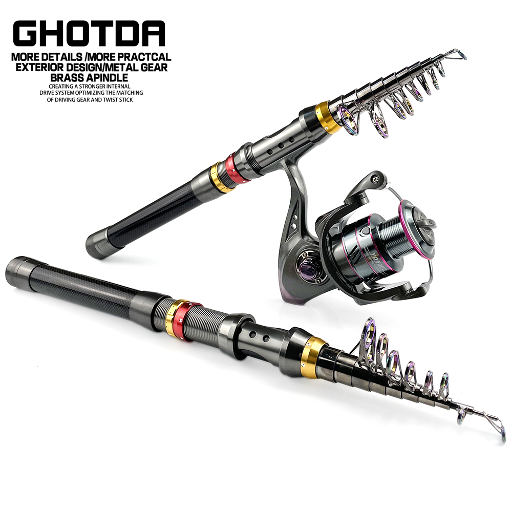 1,8-3,6 m Carbon Fiber Spinnin – Fishing Rod Surf Bewertung und Preis