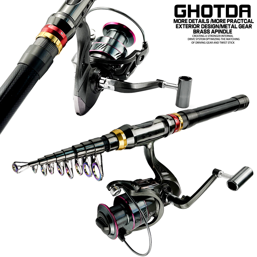 1,8-3,6 m Carbon Fiber Spinnin – Fishing Rod Surf Bewertung und Preis