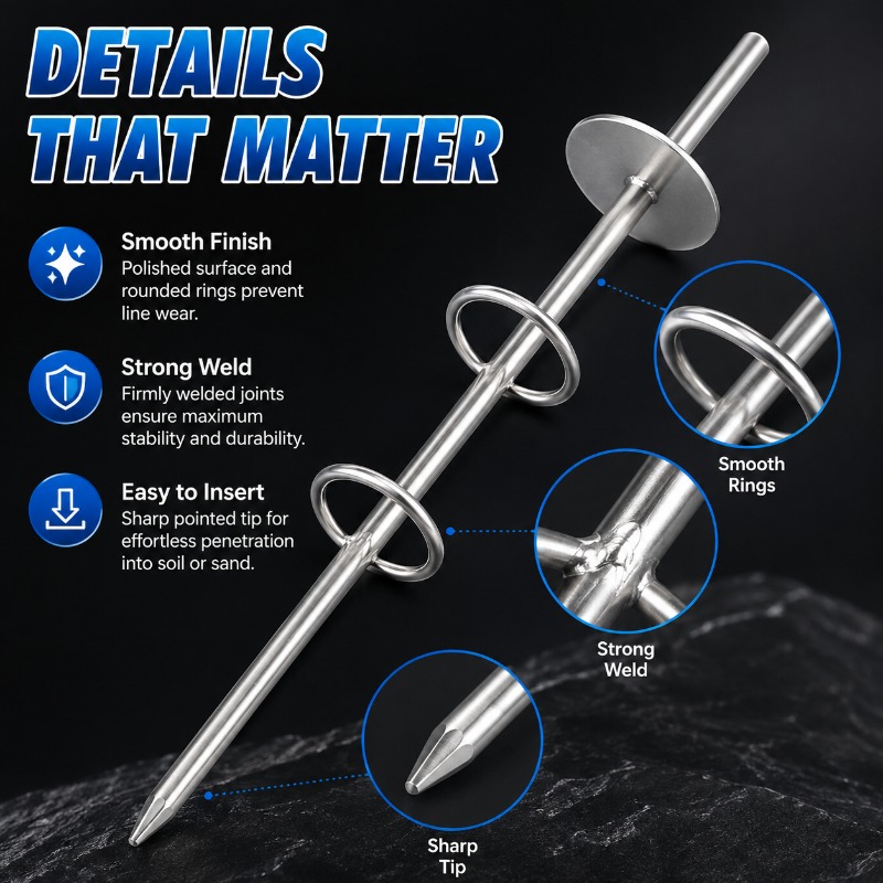 Doppelring-Angelrutenhalter mi – Fishing Rod Surf Bewertung und Preis