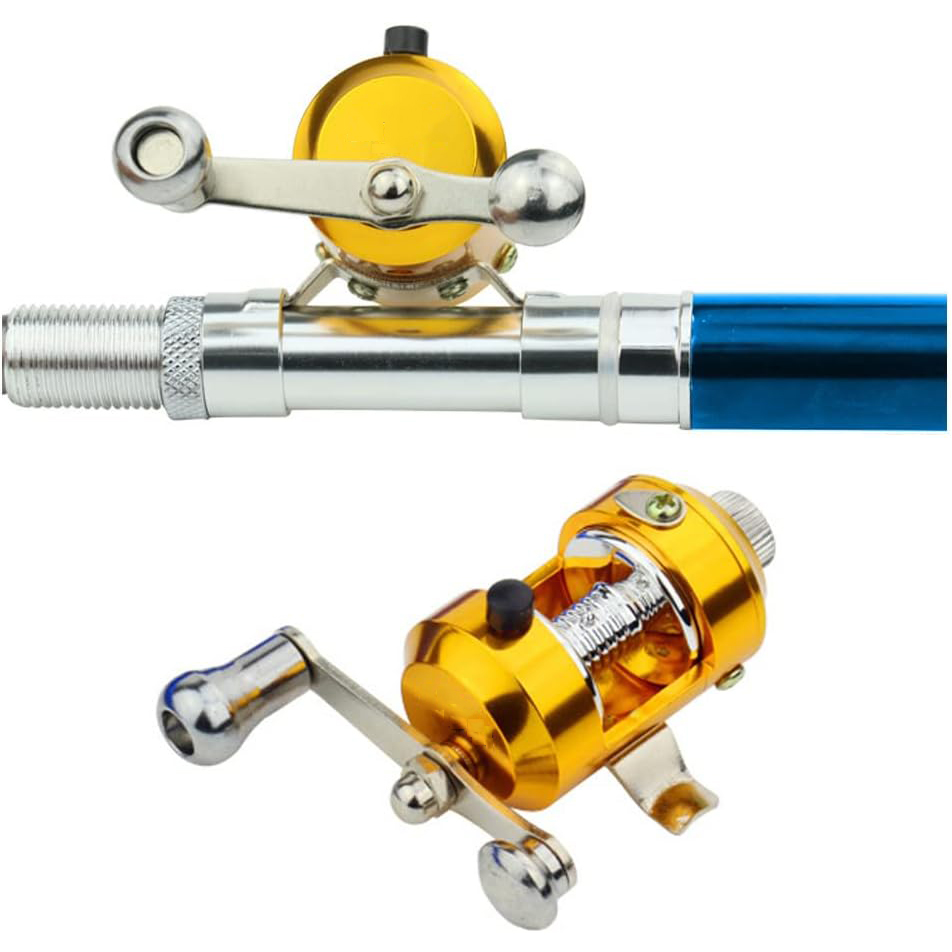 Taschen-Eis-Angelrute- und Rol – Fishing Rod Surf Bewertung und Preis